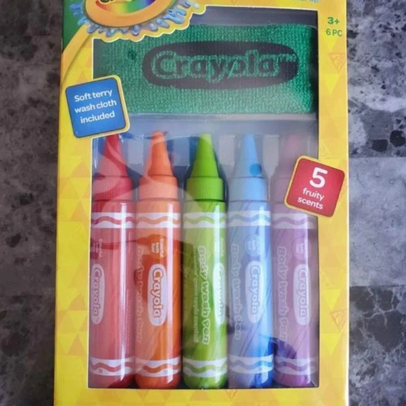 Cocomelon Memory Game, Crayola Bath Pens Set, and Purple Bath Paint - Picture 4 of 8